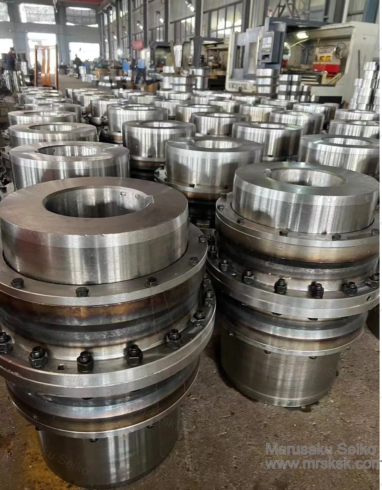 Marusaku Precision | Customized Drum Gear Coupling